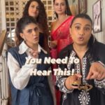 Sanjana Sanghi Instagram - No more 💩 please! - . . . . #reelsinstagram #reelsindia #reelsviral #reelsinsta #trendingaudio #facts #truth #love #girls #diamirza #sanjanasanghi #janicesequeira #fatimasanashaikh Juhu, Mumbai