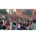 Sanjana Sanghi Instagram - On this #WorldMentalHealthDay, I returned to Lady Shri Ram College, my Alma Mater, my nurturing ground where I discovered and created every inch of my being as a young adult, where I both flourished and failed in abundance, 5 years after graduating as a Gold Medalist of Delhi University. This time, in the capacity of being @undpinindia ‘s Youth Champion. As things only get more noisy and chaotic around me, I realise that my greatest sense of purpose has and always will come from the most delicate, pure moments. Those moments, are the most rare, most precious. This, was one such pure, powerful and poignant moment. To be able to live this moment felt like the culmination of so many dreams and manifestations.As all 500 of us sat together speaking openly & honestly about things that really matter, my faith in the power of collective action only stood reinforced, like never before. 17•10•2023 is going to go down as a very special day in my memory book. @undpinindia & @lsrstudentsunion - thank you for making this happen in a way more special than I could have ever wished for. Here’s to dreaming, thriving, and believing ❤️✨ #PowerOfTheYouth #CollectiveAction #Dreaming #Believing #DelhiUniversity #StudentAction #SDGS #EducationForAll #UNDP Lady Shri Ram College for Women