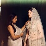 Sanjana Sanghi Instagram - • Magic ✨• And then, it was a double century turning Showstopper for the iconic couturier & my dearest, @anjumodi at @lakmefashionwk Closing “GLITERATTI” adorning this surreal piece of art, was a moment laden with such pride for me. This one is going to be etched in my heart for a long time. #LakmeSalonxAnjuModi @fdciofficial