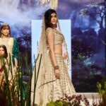 Sanjana Sanghi Instagram - • Magic ✨• And then, it was a double century turning Showstopper for the iconic couturier & my dearest, @anjumodi at @lakmefashionwk Closing “GLITERATTI” adorning this surreal piece of art, was a moment laden with such pride for me. This one is going to be etched in my heart for a long time. #LakmeSalonxAnjuModi @fdciofficial