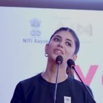 Sanjana Sanghi Instagram - The youth is leading the change towards a better world 🌏. The transformative power of their ideas, and their enthusiasm, is an inspiration for us all. What an invigorating day interacting with winners of the Youth Co:Lab India as UNDP India’s Youth Champion. Looking forward to more exciting work!!! @undpinindia @undp @shoko.noda #YouthEmpowerment #BetterTomorrow #CollectiveAction 🎥: @itsmohit_mehta