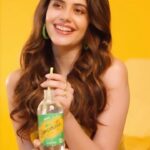 Sanjana Sanghi Instagram - Lights, camera, Limonata! 🍋💛💚 Take a glimpse of the joy and zest filled Limonata moments with me! #Bisleri #Limonata #LimeyMintyCooler @bislerilimonataofficial