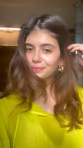 Sanjana Sanghi Instagram - Fresh summer hair cut hai toh phir aur kya chahiye? 😍 ☀️ P.S : @vickykaushal09 @arijitsingh @saraalikhan95 y’all brought back all the feels with this song 🥹💕