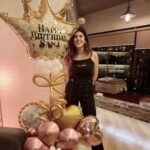 Sanjana Sanghi Instagram - #LatePost This birthday felt like a love-filled saga, courtesy my people 💕 (the ones near & afar, but most importantly in my heart🥹). Love. Joy. Laughter. Smiles. Victories. Mistakes. Surprises. Learning’s. Milestones. Dreams. Adventures : here’s to the next year bringing all of that & more ♥️💫 _________ • a special mention to @wakaimumbai for going out of their way to make it so memorable • Mumbai, Maharashtra
