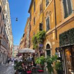 Sanjana Sanghi Instagram - When in Rome…. Focus on your carbonara & vintage shops 🤓 . 👜: JW pei @nykaafashion Rome, Italy