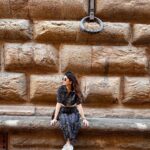 Sanjana Sanghi Instagram - A train from the Ligurian coast then led me to Florence.💕☀️ Dipped in precious ancient history, trickled with beautiful artisanal shops, vintage stores & cafes in every corner, brimming with life. Late night strolls along its streets have felt feel like nectar for an actor’s creative spirit. #SOnVacay #OffDuty . . . . . _______ 📸 1 : Lipsy on @nykaafashion Florence, Italy
