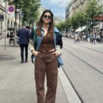 Sanjana Sanghi Instagram - Cheese, croissants, coffee, the Alps, the autobahns, the views, the air, the people. Hi, Switzerland 🥺💕🏔️ • Zurich - Luzern - St Gallen • #SummerSpam #SOnVacay #OffDuty