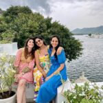 Sanjana Sanghi Instagram - Love that runs deep : Udaipur & mi chicas 💗 / bad behaviour only while at your bestfriend’s bachelorette 🤓 Udaipur, Rajasthan