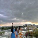 Sanjana Sanghi Instagram - Love that runs deep : Udaipur & mi chicas 💗 / bad behaviour only while at your bestfriend’s bachelorette 🤓 Udaipur, Rajasthan