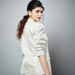 Sanjana Sanghi Instagram - For this tomboy, stepping out on the weekend looks like grabbing a baggy pantsuit & her favourite vintage brogues from New York 🙋‍♀️
