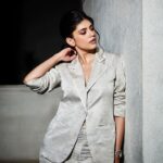 Sanjana Sanghi Instagram - For this tomboy, stepping out on the weekend looks like grabbing a baggy pantsuit & her favourite vintage brogues from New York 🙋‍♀️