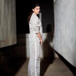 Sanjana Sanghi Instagram - For this tomboy, stepping out on the weekend looks like grabbing a baggy pantsuit & her favourite vintage brogues from New York 🙋‍♀️