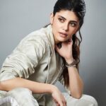 Sanjana Sanghi Instagram - For this tomboy, stepping out on the weekend looks like grabbing a baggy pantsuit & her favourite vintage brogues from New York 🙋‍♀️