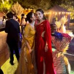 Sanjana Sanghi Instagram - There was magic in the air, everywhere ✨💕 Our first man of the clan & my best friend got married to my OG-est girl, and my heart was smiling & limbs were dancing uncontrollably. #TimeOfOurLives #Misbehaviour #WeMadeAVOW Suryagarh Jaisalmer