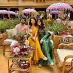 Sanjana Sanghi Instagram - There was magic in the air, everywhere ✨💕 Our first man of the clan & my best friend got married to my OG-est girl, and my heart was smiling & limbs were dancing uncontrollably. #TimeOfOurLives #Misbehaviour #WeMadeAVOW Suryagarh Jaisalmer