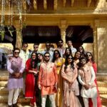 Sanjana Sanghi Instagram - There was magic in the air, everywhere ✨💕 Our first man of the clan & my best friend got married to my OG-est girl, and my heart was smiling & limbs were dancing uncontrollably. #TimeOfOurLives #Misbehaviour #WeMadeAVOW Suryagarh Jaisalmer