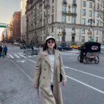 Sanjana Sanghi Instagram – In snowy New York, this was a rare sunny day, so yes, we over did the photos okay??? 🙋‍♀️ New York City