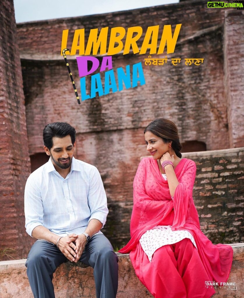Sara Gurpal Instagram - “Lambran Da Laana” in Cinemas on 26 Jan 2024 😍✌️ @babbalrai9 @saragurpals #lambrandalaana #punjabimovies #babbalrai #saragurpal #wmk