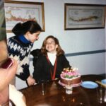 Sarah Rafferty Instagram - It’s my big sister @mauracraig1 ‘s big birthday and since I am the baby of the family, naturally I am posting a photo of myself on MY birthday. They say a picture is worth a thousand words, so MoMo, from my current and 13 year old self, and your two other little sisters @annfranciskovich @connieraff, Happy Birthday. Clearly you are ADORED. And May there be many many many more occasions for the three of you to get together across the country and send me the iconic “F U Sarah” picture. The joy and the FOMO are real. See you soon, it will be way more fun when I get there. 🤪🖕🏼🥳