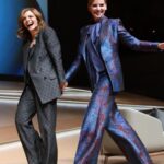 Sarah Rafferty Instagram - Thaleia, my sister, you are a force of nature and I will gladly walk hand in hand with you anywhere. I’ve always love our chats and am thrilled we got to have one in front of over 2000 of your closest friends at the #VogueGreece #ChangeMakers conference in Athens. Thank you for inviting me to represent a feminist creative voice, for chatting about women’s voices in Hollywood, female empowerment through story, how costume and fashion declares who we are and how we move through the world, and the causes near and dear to my heart. I am in awe of your leadership, grace and inspiring and infectious energy @thaleiavoguegr. So grateful to your generous and lovely team at Vogue Greece, and the most incredible audience who filled the Athens Megaron with joy and substance. I was honored to join legends @jeanpaulgaultier @olivier_rousteing @laboutinworld @konstantinkakanias and can’t wait to return to beautiful, majestic Greece. Until we meet again, my sweet. And thank you @costarellos for suiting me up. 😘🤓 Athens, Greece