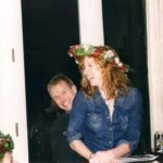Sarah Rafferty Instagram - No idea what’s going on here…it was the 90’s. But Happy Birthday, Santtu. More of this energy ahead and many many many many many more birthdays. ❤️ p.s. I see you @bronwynroberts. p.p.s. I think I still have that shirt. Connecticut