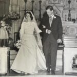 Sarah Rafferty Instagram - I just FaceTime my parents, to wish them a HAPPY 60th WEDDING ANNIVERSARY, and showed my Dad these photos…he couldn’t stop talking about how gorgeous and lovely my mom is and how happy “those people” look….I can’t stop talking about my mom’s gorgeous dress! Just kidding. So grateful for their inspiration and profound dedication to each other. Happy happy day…but also that dress seriously deserves a rewear. Also to my sister @mauracraig1, happy anniversary of your conception. ewwww 🤢🤓