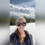 Sarah Rafferty Instagram - Last weekend I drove North. #banfftrail #alberta #canada Canmore Nordic Centre