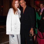 Sarah Rafferty Instagram - Grateful to spend a couple of days with these legends. @thaleiavoguegr, @olivier_rousteing, @laboutinworld @konstantinkakanias I am so grateful for the conversation, the time, the inspiration, the laughter. Thank you @maisonrabihkayrouz for dressing me for an unforgettable evening. Thank you @hotelgrandebretagne for the spectacular views. Thank you @voguegreece for bringing us all together. #changemakers Athens, Greece