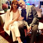 Sarah Rafferty Instagram - Grateful to spend a couple of days with these legends. @thaleiavoguegr, @olivier_rousteing, @laboutinworld @konstantinkakanias I am so grateful for the conversation, the time, the inspiration, the laughter. Thank you @maisonrabihkayrouz for dressing me for an unforgettable evening. Thank you @hotelgrandebretagne for the spectacular views. Thank you @voguegreece for bringing us all together. #changemakers Athens, Greece