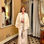 Sarah Rafferty Instagram - Grateful to spend a couple of days with these legends. @thaleiavoguegr, @olivier_rousteing, @laboutinworld @konstantinkakanias I am so grateful for the conversation, the time, the inspiration, the laughter. Thank you @maisonrabihkayrouz for dressing me for an unforgettable evening. Thank you @hotelgrandebretagne for the spectacular views. Thank you @voguegreece for bringing us all together. #changemakers Athens, Greece