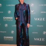 Sarah Rafferty Instagram - Thaleia, my sister, you are a force of nature and I will gladly walk hand in hand with you anywhere. I’ve always love our chats and am thrilled we got to have one in front of over 2000 of your closest friends at the #VogueGreece #ChangeMakers conference in Athens. Thank you for inviting me to represent a feminist creative voice, for chatting about women’s voices in Hollywood, female empowerment through story, how costume and fashion declares who we are and how we move through the world, and the causes near and dear to my heart. I am in awe of your leadership, grace and inspiring and infectious energy @thaleiavoguegr. So grateful to your generous and lovely team at Vogue Greece, and the most incredible audience who filled the Athens Megaron with joy and substance. I was honored to join legends @jeanpaulgaultier @olivier_rousteing @laboutinworld @konstantinkakanias and can’t wait to return to beautiful, majestic Greece. Until we meet again, my sweet. And thank you @costarellos for suiting me up. 😘🤓 Athens, Greece