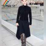 Sarah Rafferty Instagram - Happy 100th birthday #AKRIS. Thank you for inviting me to celebrate this milestone with you. 100 years of creation born from the mind of female founder Alice Kriemler-Schoch in 1922 Switzerland. Forty nine years before women could participate in federal elections! Her trailblazing legacy endures today as @akrisofficial continues celebrating the power of being a woman. #akris100years 📸@patdomingo Paris, France
