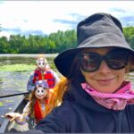Sarah Rafferty Instagram - I drove a canoe. Vermont