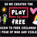 Sarah Rafferty Instagram - Today, on the International Day of Non-Violence, I am joining my friends at #WarChild at the #playtofree launch event. Please tune in today at www.playtofree.com from 4 to 9pm PST for games, music, live art and surprises. ❤️ @warchildcan @warchildusa