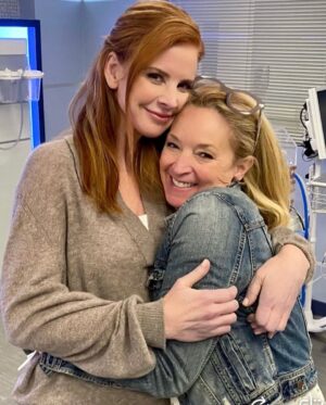 Sarah Rafferty Instagram - Thank you @pendrychicago for being the most sublime home away from home for the last 7 months. Your rooms and views are gorgeous,  your staff beyond,  beyond, beyond compare. The loveliest memories were built here with family and friends who joined me from far and wide. ❤️ 
Thank you @theheidimerrick and @azedehhawkins for my #srfpendry duds. 

So grateful to my new BFF’s, the loveliest cast and tireless crew of @nbconechicago who lifted my spirits every single day on set and kept me giggling…  @actuallystevenweber @domrains @thebrennanbrown @suziobeautyfx pictured here. Special shout-out to my girl Grayson and @coachjohn99 because he made me. 🤪
#pendryhotels  #pendrychicago