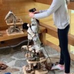 Sarah Rafferty Instagram - We made a TikTok house for #fairies. Question: are we glue gun #influencers yet?