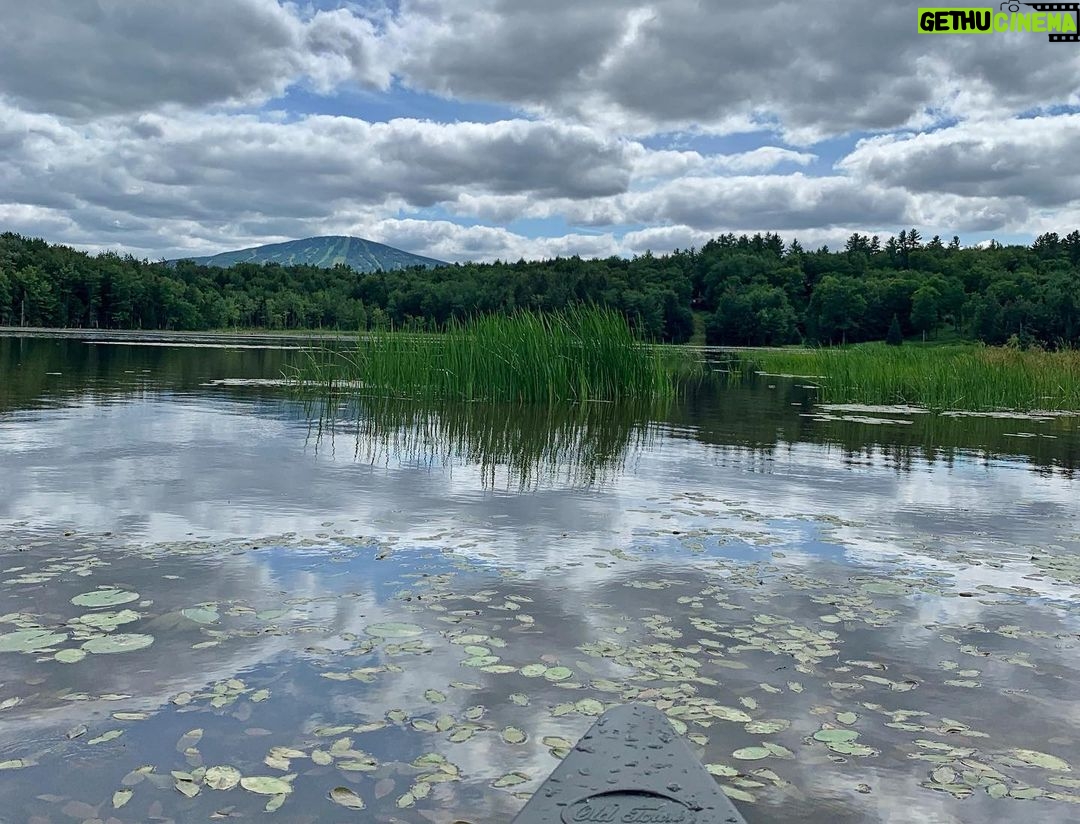 Sarah Rafferty Instagram - I drove a canoe. Vermont