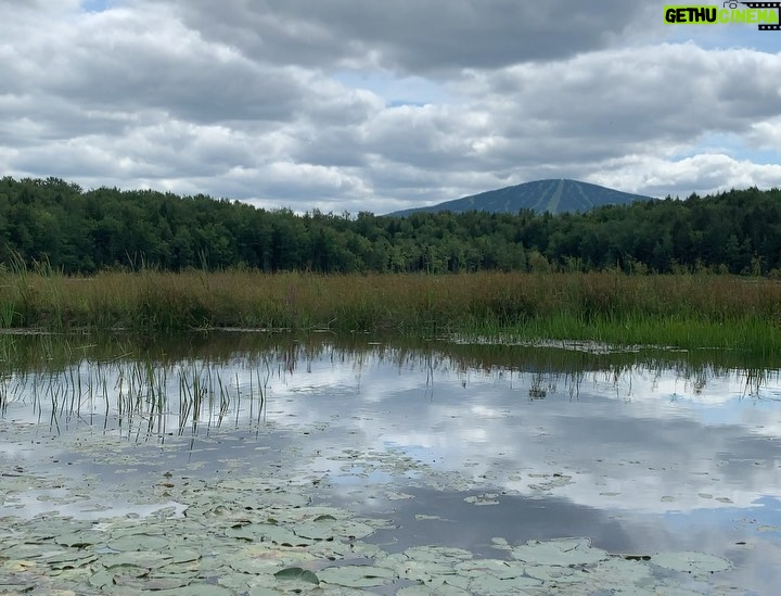 Sarah Rafferty Instagram - I drove a canoe. Vermont