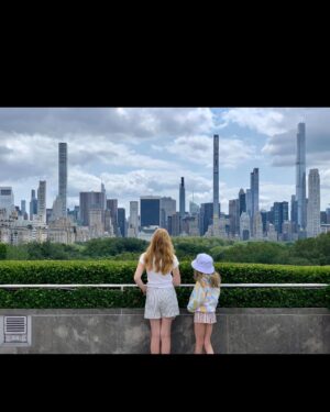 Sarah Rafferty Instagram - As my mom would say, visiting you was a balm to the soul. #nyc. Thank you @fitz_ny @fitzpatrickhotelsnyc and our old friends and family for the reunion of our dreams.