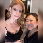Sarah Rafferty Instagram - Repost @graceleebeauty who can literally do it all…including whip together these reel thingies 😂❤️ With huge thanks to @fairmontroyalyork @cafawards @chimeracollective @gretaconstantine @nicholasme @kirkpickersgill @graceleebeauty @justinggg #thegrandestnightoffashion #canadianfashion @fairmonthotels