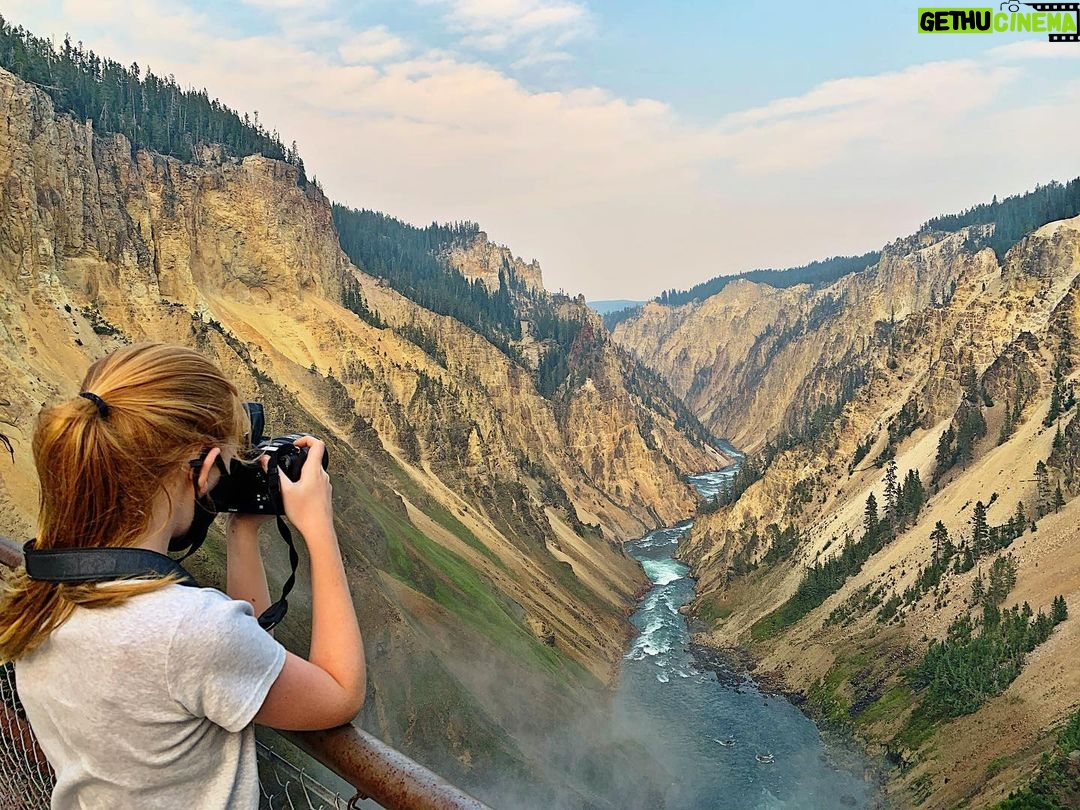 Sarah Rafferty - 81.6K Likes - So THAT’S why they call it #Yellowstone. Worth the 19 hours in the car. #breathtaking #latergram