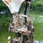Sarah Rafferty Instagram - Meet us at the mojo dojo fairy house, bring all your magic. Love, Iris and Sarah. #ilovemygluegun #iburnedoffmyfingerprints #igetexcitedaboutlichen Vermont