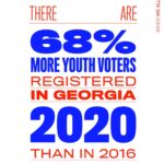 Sarah Rafferty Instagram - Young people are going to be really, REALLY important in this upcoming election. AND here are the stats to prove it. RIGHT NOW one in ten eligible voters are between the ages of 18 and 23, AND if just a fraction of those young voters had voted in states like Arizona and Michigan, they could have been the ✨DECIDING VOTE✨!! To sum it all up, we need young people OUT HERE. Can you join me in making sure we have historic young voter turnout this election? Head to the link in my bio or whenweallvote.org/voteloud and let me know below once you’ve registered and/or made a voting plan! While you are there you can also check out some cool @whenweallvote merch, like this mask created in collaboration with @modistelabel. It’s hypo allergenic, sustainable and made in #NY. Let’s shift the culture around voting and make sure EVERYONE’s voice is heard in our democracy.