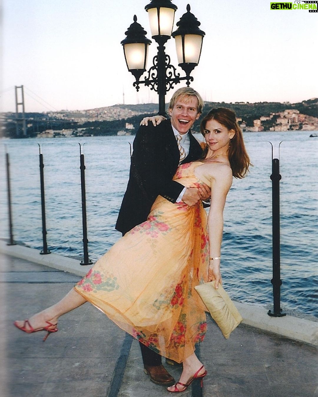 Sarah Rafferty - 100.3K Likes - #fbf #Istanbul 2004. Happy 22, (one day late) Santtu. I love nothing more than seeing the world with you….and seeing our child troll us on instagram. How did she access photos from the 90’s? 😂🤓🎾🌎🥂
👗via my grandmother’s trunk.