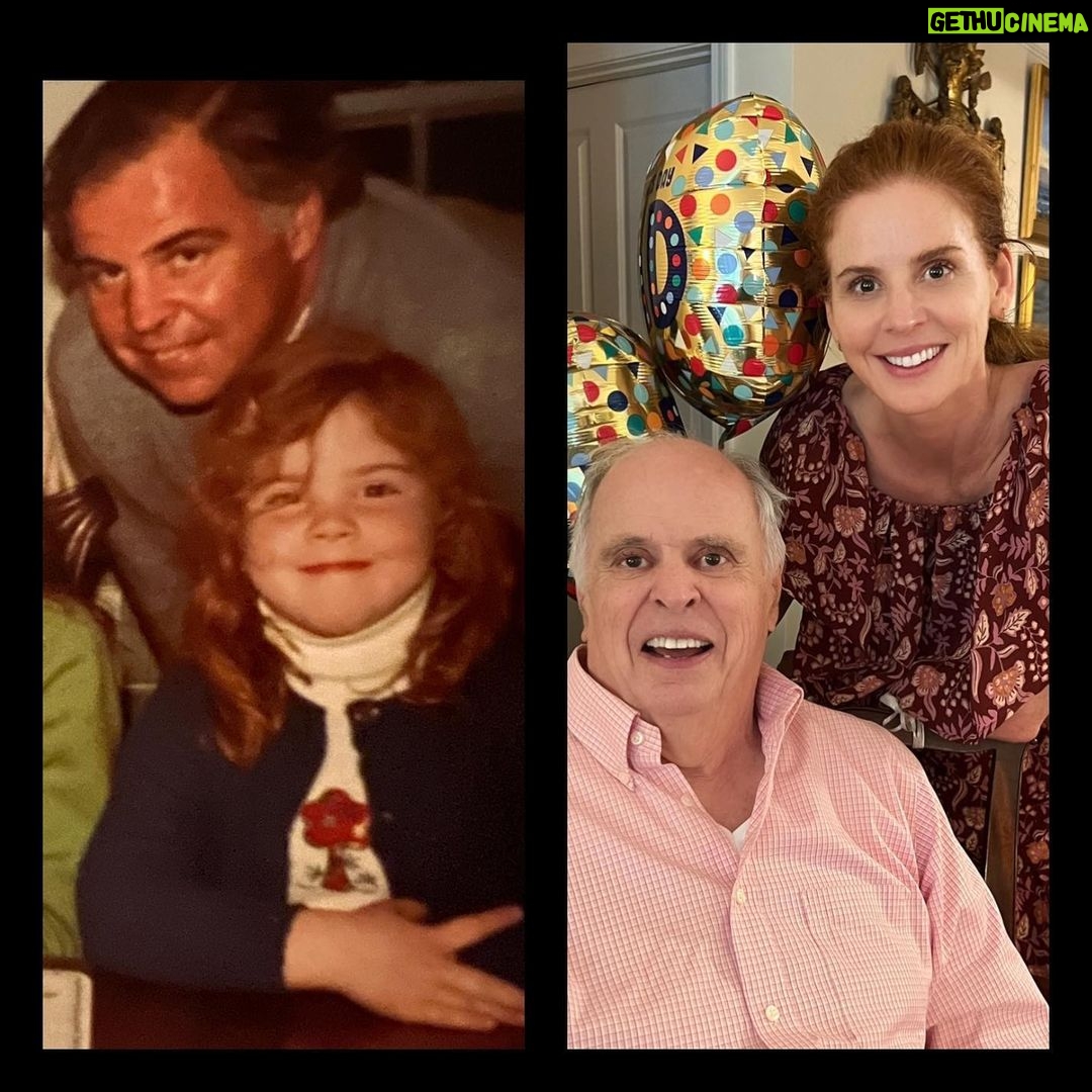 Sarah Rafferty Instagram - Happy your day, Dad. 🎈❤️