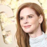 Sarah Rafferty Instagram - Thank you @goldenglobes for inviting me to join old friends and new yesterday. It was a thrill and an honor. So much thanks is due to so many for helping this lady step out with just few days notice. I can never thank my tireless and intrepid manager, Charlton Blackburne, enough for all he does for me….including flying to Paris to deliver this @Lanvin creation. Thank you to our friends @sylvainruffier @camera_lucida_ and the #lanvin team for helping us while still on holiday. Thank you @louboutinworld for fairytale shoes. Thank you @beau_nelson and @davestanwell for the face and the hair and the borderline excessively needy hand holding. Thank you bff @annarothmilner for the world’s most artful and utterly essential taping of the bits on a windy day, 💃 @ohmeredith for the remote hair coloring., 😂 @brazilianbeautybarla for the witchery. @tylerellisofficial 👛 @leonyvonne 💍@joyeriayanes