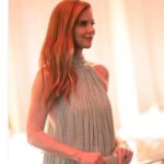 Sarah Rafferty Instagram - Thank you @goldenglobes for inviting me to join old friends and new yesterday. It was a thrill and an honor. So much thanks is due to so many for helping this lady step out with just few days notice. I can never thank my tireless and intrepid manager, Charlton Blackburne, enough for all he does for me….including flying to Paris to deliver this @Lanvin creation. Thank you to our friends @sylvainruffier @camera_lucida_ and the #lanvin team for helping us while still on holiday. Thank you @louboutinworld for fairytale shoes. Thank you @beau_nelson and @davestanwell for the face and the hair and the borderline excessively needy hand holding. Thank you bff @annarothmilner for the world’s most artful and utterly essential taping of the bits on a windy day, 💃 @ohmeredith for the remote hair coloring., 😂 @brazilianbeautybarla for the witchery. @tylerellisofficial 👛 @leonyvonne 💍@joyeriayanes