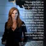 Sarah Rafferty Instagram - This summer, Sarah Rafferty starred in one of the most-watched shows to hit streaming — four years after the series ended its run. #Suits, the legal drama that originally ran on USA Network from 2011 to 2019, has seen a resurgence in popularity since it became available to stream on Netflix in June. In the months since, the series has broken several streaming records — notching 18 billion streaming minutes in July alone — and is the most-watched title ever acquired by a streaming service, according to Nielsen. Rafferty is hoping some of that success will benefit her newest series for the streamer. She stars as Katherine Walter, the matriarch of the large Walter family, in Netflix’s adaptation of the Ali Novak’s coming-of-age novel, “My Life With the Walter Boys.” Now streaming, the series revolves around 15-year-old Jackie, who is uprooted from Manhattan to rural Colorado after the deaths of several members of her immediate family. She is taken in by her mom’s best friend, Katherine, and her husband, George (Marc Blucas), who are already raising 10 children, mostly boys. Rafferty spoke to the The Times’ @villarrealy about her journey, “Suits,” the #sagaftrastrike and more. Get the full story at the link in @latimes_entertainment’s bio. 🖊️ @villarrealy 📸 @genaro4707; Shane Mahood / USA; Netflix