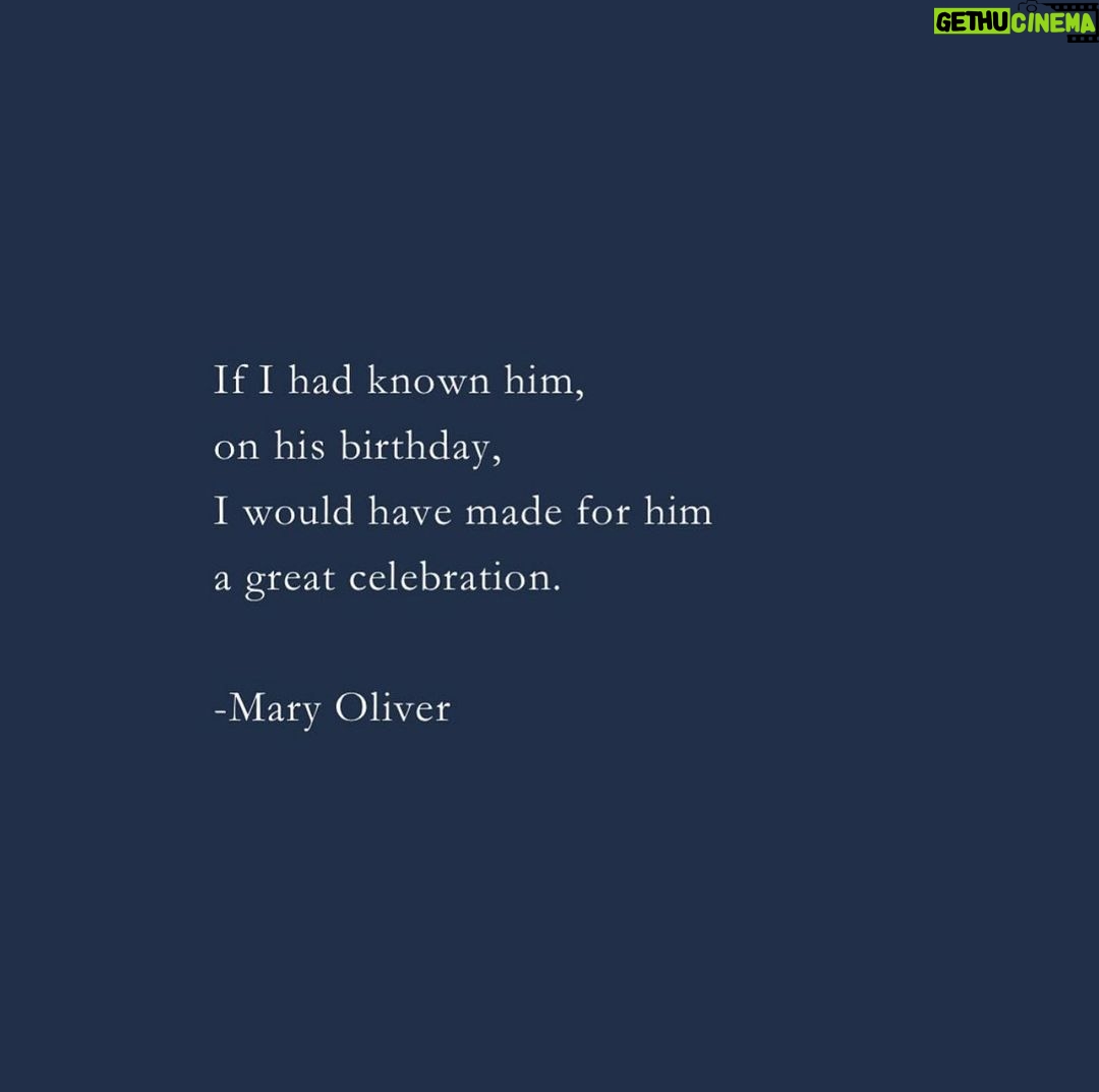 Sarah Rafferty Instagram - Mary Oliver 2008 @maryoliverpoetrypage