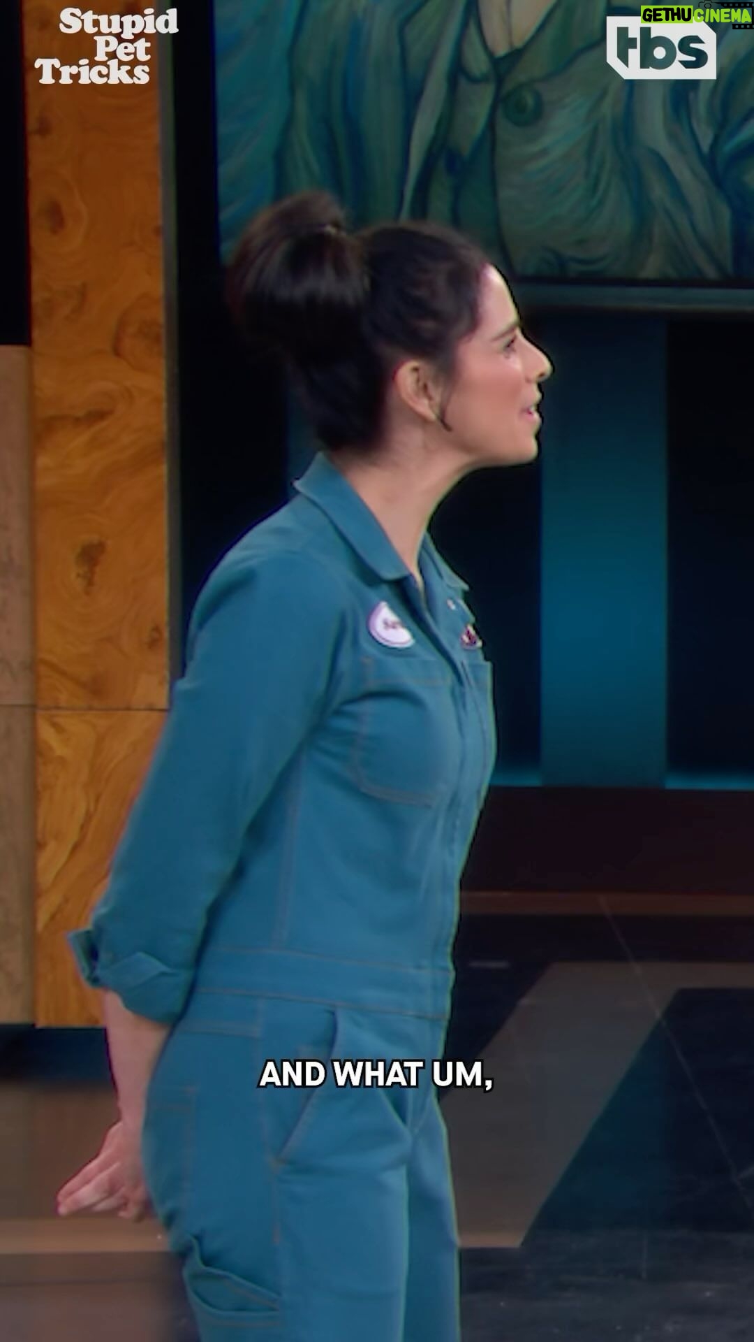 Sarah Silverman Instagram - Come watch our weird show New episode Monday #StupidPetTricks
